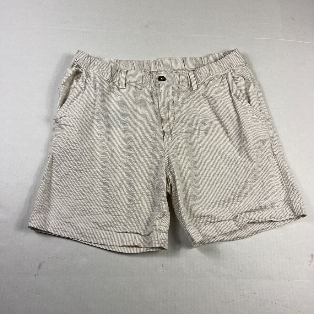 Chubbies Mens  7" Seersucker Shorts Striped Lightweight Breathable Casual XXL